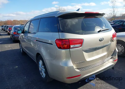 2016 Kia Sedona Lx from USA, damaged, VIN KNDMB5C14G6195170